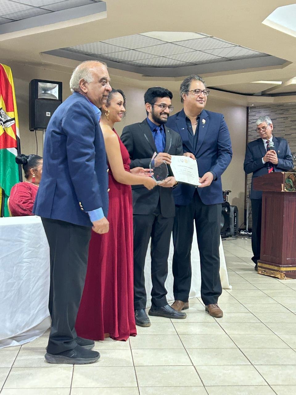 After going as a consultant Neurologist to India- Mozambique Medical mission.